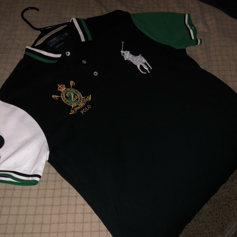 Men’s custom slim fit polo